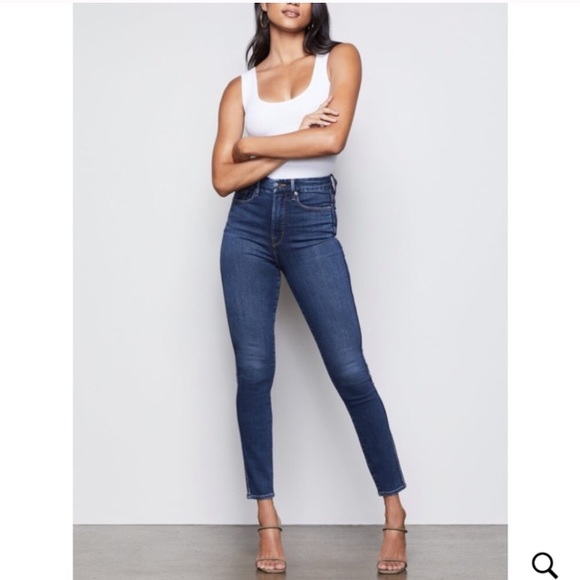 Good American Denim - Good American Good Curve High Waist Skinny Jeans